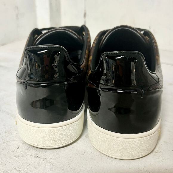 Louis Vuitton Frontrow Monogram Canvas Low Top Sneakers Brown Women's 38.5 / 8 - Picture 14 of 16
